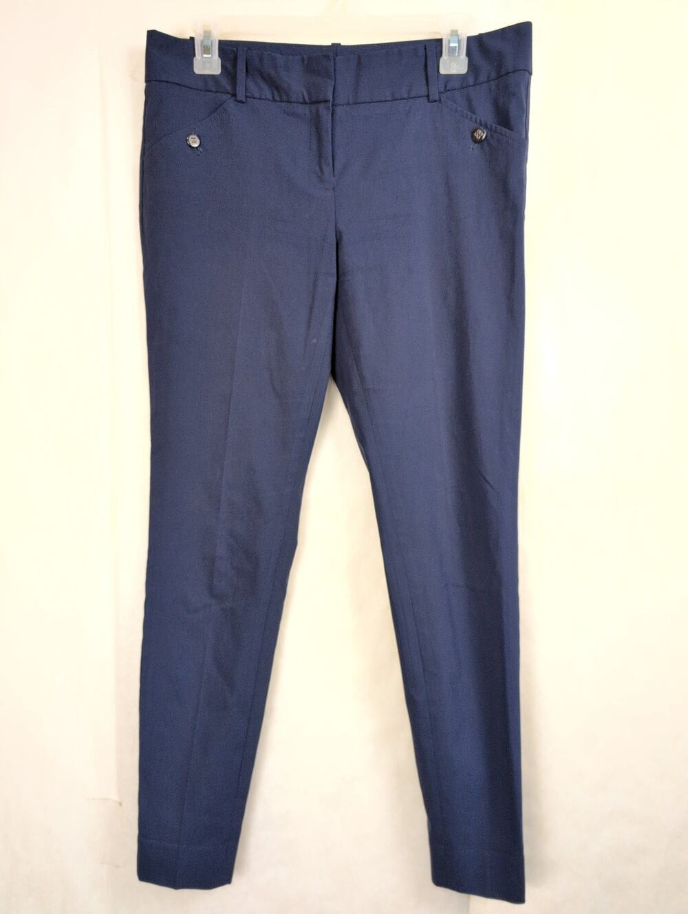 The Limited Exact Stretch Navy blue trouser pants Size 6 Preppy Career Minimal